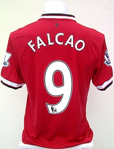 FALCAO #9 Manchester United Home Soccer Jersey 2014/15 size M