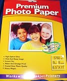 Premium Photo Paper 5760dpi 8 Sheets of Size 8.5x 11