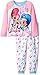 Nickelodeon Girls' Little 2-Piece Pajama Set, Shimmer & Shine-Pink, 6