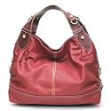 Large Leather Lk Hobo Satchel Handbag