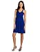 Calvin Klein Women's Fit N Flare Dress, Sapphire, 6