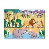 Melissa & Doug Safari Peg Puzzle