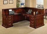 Office Furniture DMI - L-Shaped Reception Desk with Right Return - Traditio ....