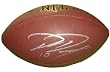 Dennis Dixon Autographed NFL Wilson Composite Football, Philadelphia Eagles, Baltimore Ravens, Oregon Ducks, Proof Photo