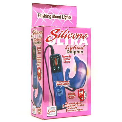Deluxe Dolphin Vibrator Silicone Sex Toy