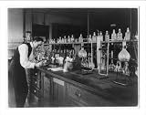 Historic Print (L): [U.S. Bureau of Chemistry, Wash., D.C.: man working in chemistry lab]
