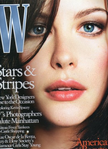 W Fashion Magazine November 2001 (AMERICAN BEAUTY -LIV TYLER'S FANTASY LIFE-)