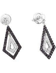14KT White Gold 0.58 CTW Diamond FASHGION EARRIN