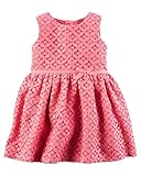 カーターズ Carter's ワンピース & ベビー・デポ モスリン ウォッシュクロス Geometric Lace Dress NB (50-55cm) [並行輸入品]