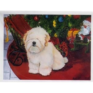 Lhasa Apso Christmas Cards