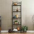SEI Celtic 69-Inch Metal Bakers Rack