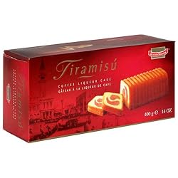KuchenMeister Tiramisu Cake, 14-Ounces (Pack of 4)