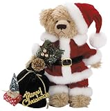 11' STUFFED SANTA BEAR W/BAG