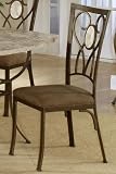 Review Home Decorators Collection  / Brksd Ovl Fssl Bck Dng Chrs St 39.5