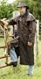 Kakadu Traders Australia� Traditional Oilskin Drover Coat
