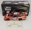 Kyle Larson Autographed 2015 ENEOS 1:24 Color Chrome Nascar Diecast