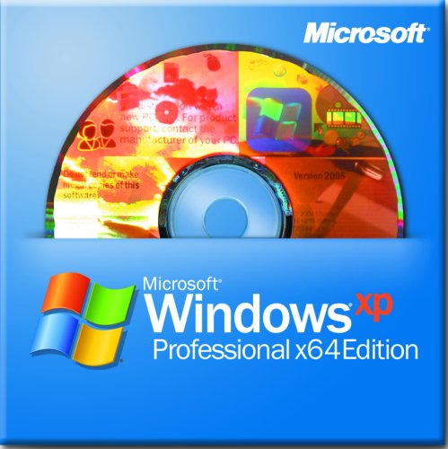 Software: Microsoft Windows XP Pro X64 Edition SP2B for System Builders [OLD VERSION]