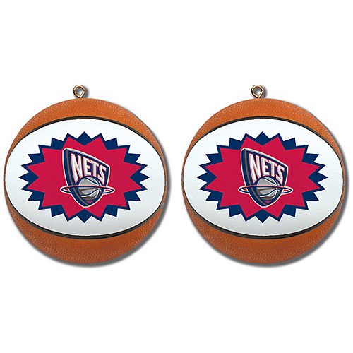 Topperscot New Jersey Nets Mini Basketball Ornament Set