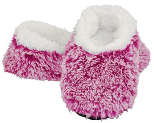 Kids and Tweens Extra Plush Two Tone Fleece Lined Snoozies Slippers
