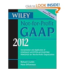 Wiley Not-for-Profit GAAP 2012