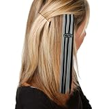 NBA San Antonio Spurs Ladies Black-Silver Sports Extension Hair Clips