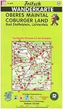 Fritsch Karten, Nr.50, Oberes Maintal, Coburg, Lichtenfels, Staffelstein.: Bad Staffelstein, Lichtenfels - Touristische Hinweise auf der R&uuml;ckseite - Mit .. - Wanderparkpl&auml;tzen und Freizeitanlagen - 
