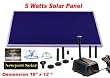 LARGE SOLAR POWER POND WATER PUMP 18 SOLAR PANEL 5 WATTS