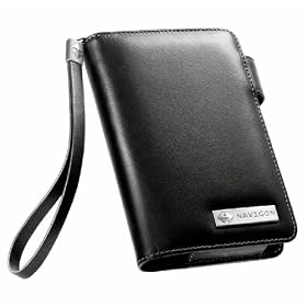 Navigon - Navicase - Housse de transport - Cuir - Pour GPS 8410 / 8450 Live