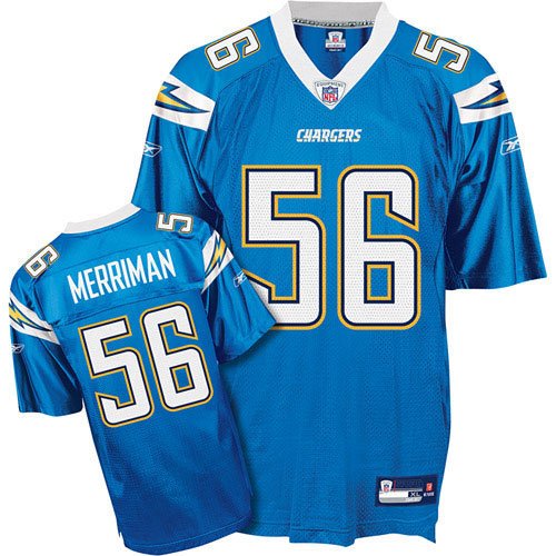 Shawne Merriman #56 San Diego Chargers NFL Replica Player Jersey (Alternate Color) (XX-Large)
