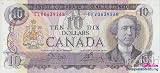 billets de banque pour collectionneurs: canada Pick-no: 88d bankfrisch 1971 10 Dollars