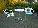 Bistro-Set "Napoli" 3-teilig, Aluminium