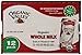 Organic Valley Whole Milk, Ultra Pasteurized, 8 Ounce (Pack of 12)