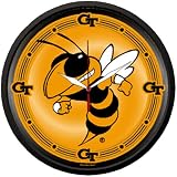 Georgia Tech Yellow Jackets NCAA Round Wall Clock