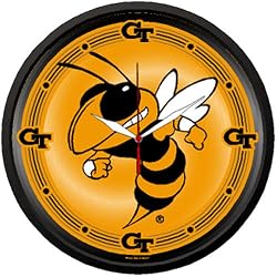 Georgia Tech Yellow Jackets NCAA Round Wall Clock by Wincraft