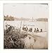 Civil War Photo (M): James River Virginia. Officers and men of COMMODORE PERRY