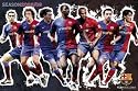 Barcelona FC College Poster Print, 36x24