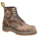 Dr. Martens Mens Ronnie 8 Eye Boot Leather Boots by Dr. Martens