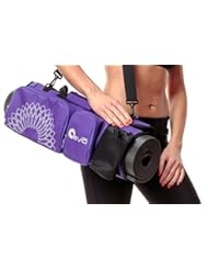 Sports: Yoga EVO Yoga Bags for Women - Tote Bag - Pilates Gear Carrier (Grape Purple) - Yoga EVO