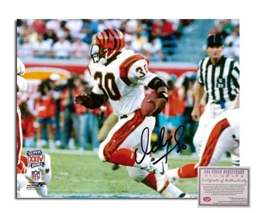Ickey Woods Autographed/Hand Signed Cincinnati Bengals 8x10 Photograph Super Bowl XXIV
