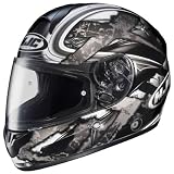 HJC CL-16 Shock Black Helmet - Size : Large