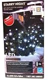 Gemmy 96 Twinkle Lights White LED Christmas Lights Net Lights