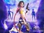 COMPLETE Gunner Yuna Costume Cosplay from Final Fantasy size L