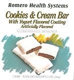 51i9D7%2BIutL. SL160  Cookies & Cream Diet Bar with Yogurt Flavored Coating
