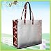 Running Horse Beach Stadium Tote Bag with Clear Sides and Cotton Fabric - SEE Through Thru Bag for School Events or Beach GIFT IDEA for MEN Women Ladies MOM Mother or Dad Teachers and Travelers
