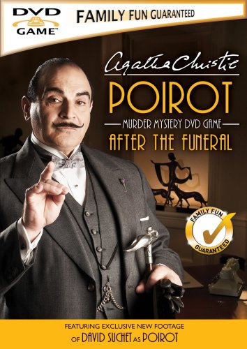 Childrens Toyshop  DVD : Poirot - After The Funeral Murder Mystery DVD Game [Interactive DVD]