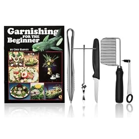 Buy Chef Harvey Garnishing for the Beginner, Book and Five Tools