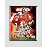 Photo File San Francisco 49ers Steve Young Class of 2005 Hall of Fame Matted Photo