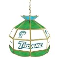 Tulane University Glass Tiffany Hanging Lamp