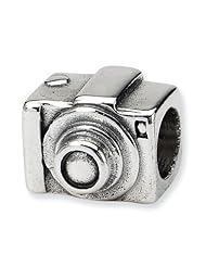 Sterling Silver Reflections Camera Bead