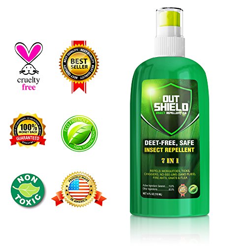 Safe Insect Repellent - Natural DEET Free Mosquito, Bug, Chigger, Tick and Fly Repellent Spray - Today with Extra Ebook for Free - Best Travel Repellents for Adults & Kids - 100% Money Back Warranty Safe Insect Repellent - Natural DEET Free Mosquito, Bug, Chigger, Tick and Fly Repellent Spray - Today with Extra Ebook for Free - Best Travel Repellents for Adults & Kids - 100% Money Back Warranty